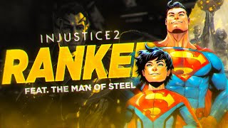 Supes Dressing Clean! - Injustice 2 Superman Ranked Sets