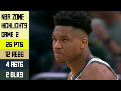Giannis Antetokounmpo Highlights vs Pistons FRG2 - 26 Pts, 12 Rebs, 4 Asts, 2 Blks (17.04.19)