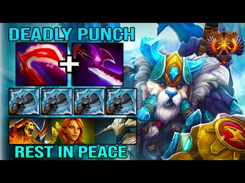 [ Tusk ] CARRY TEAM WITH THE  DEADLY PUNCH  - IMPRESSIVE FIGHT - TOP RANKED
