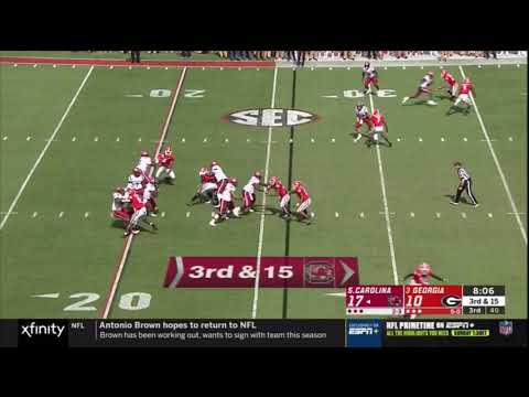 2019 USC vs Georgia - Tavien Feaster 17 Yd Run