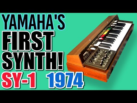 Yamaha SY-1 Analog Synthesizer 1974 - Very Good Technical & Optical Condition image 15