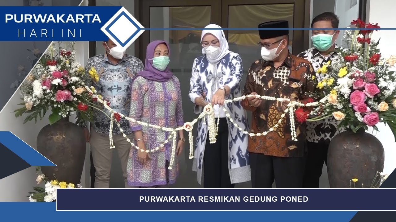 PURWAKARTA RESMIKAN GEDUNG PONED