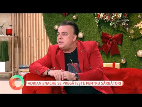 Adrian Enache se pregătește pentru sărbători