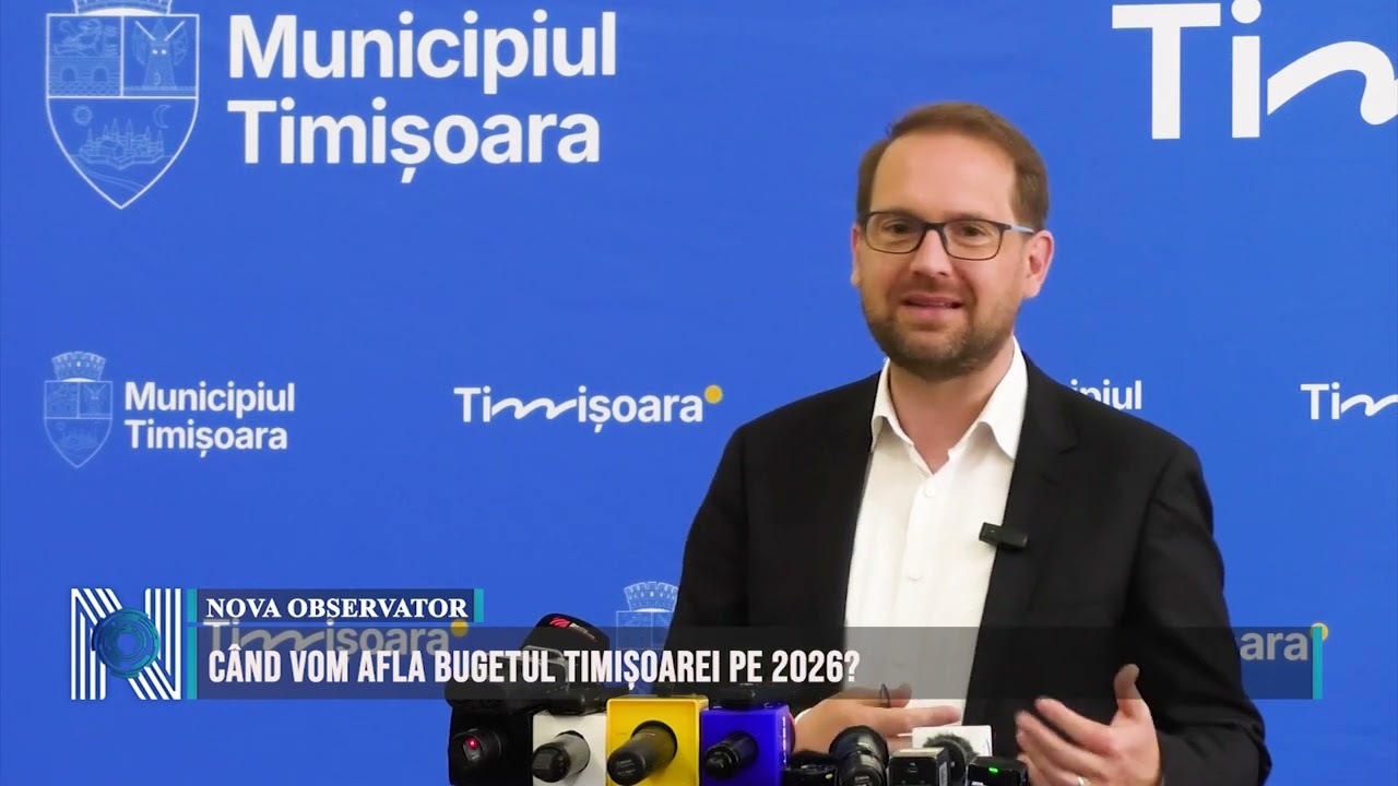 Când vom afla bugetul Timișoarei pe 2026?