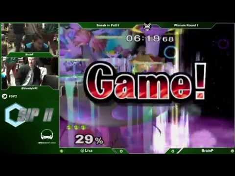 SiP2 - GGs | Liva (Peach) Vs. BrainP (Sheik) - Winners Round 1 - Super Smash Bros. Melee