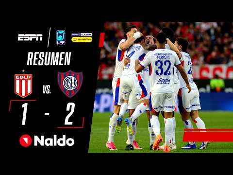 GOLAZO AGÓNICO DE GULLI PARA QUE EL CICLÓN FESTEJE | Estudiantes LP 1-2 San Lorenzo | RESUMEN