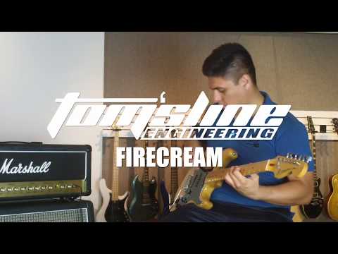 Демонстрация звучания педали эффектов Tomsline AFM-3 Firecream Vintage Distortion