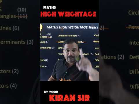Maths High Weightage Chapters You Must Not Miss Explained