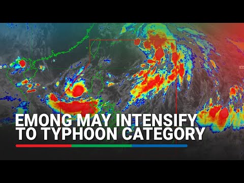 #EmongPH may intensify to Typhoon category before landfall in Ilocos Region | ABS CBN News