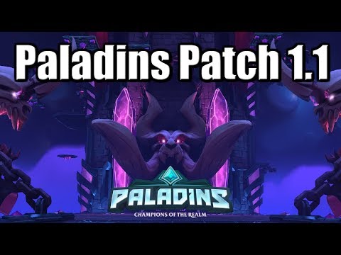 Paladins: 1.1 Patch Notes Review - New Champion Furia!