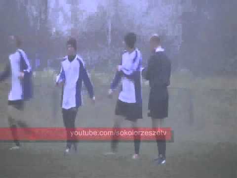 Bramka Kornela Foxa w meczu ze Zniczem Jankowice 2012