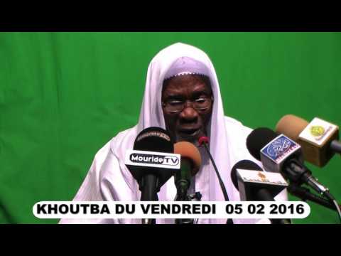 KHOUTBA DU 05 02 2016