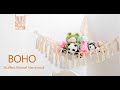Handmade Macrame Stuffed Animal Toy Hammock