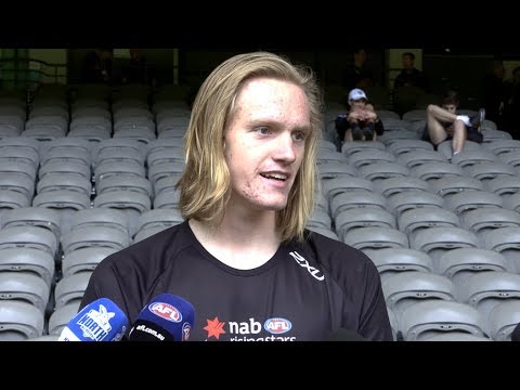 2017 NAB AFL Draft Combine - Sam Hayes media conference