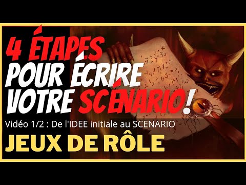 Write a homemade role-playing game scenario 1/2