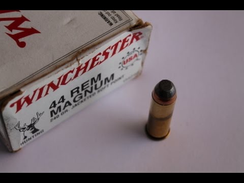 FREIGHT TRAINS!! 44 Magnum 240gr JSP Winchester White Box Ballistics Gel Ammo Test