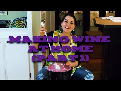 Making Wine From a Kit at Home (Part 1)