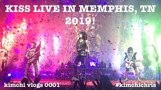 KISS in Memphis, TN 2019 VLOG l Kimchi Vlogs 0001 l #kimchichris