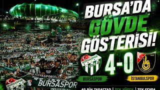 40 BİN KİŞİ TEK SES! | BURSASPOR – İSTANBULSPOR TRİBÜN ATMOSFERİ