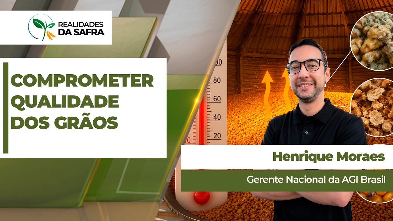 Temperaturas elevadas podem comprometer a qualidade dos grãos dentro dos silos