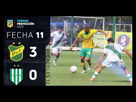 #TorneoProyección 2023 | Fecha 11 | resumen de Defensa y Justicia - Banfield