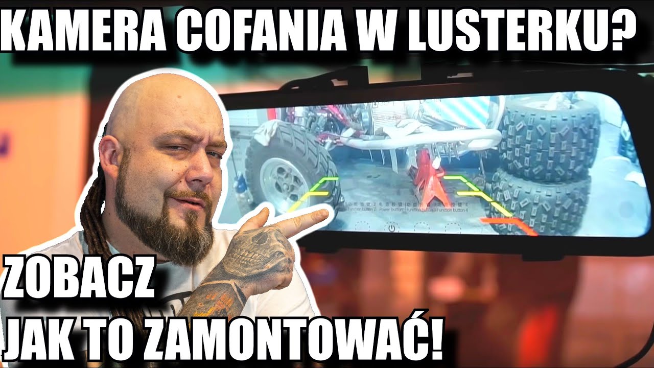 KAMERA COFANIA W LUSTERKU Prosty montaż  TO SIĘ OKAŻE!