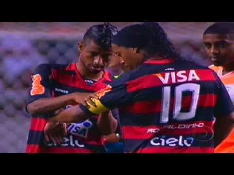 .:: 1º jogo de Ronaldinho::. Flamengo 1x0 Nova Iguaçu - Taça Guanabara 2011 - 5ª Rodada