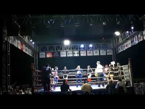presentacion de pugilistas por Cristian Romero