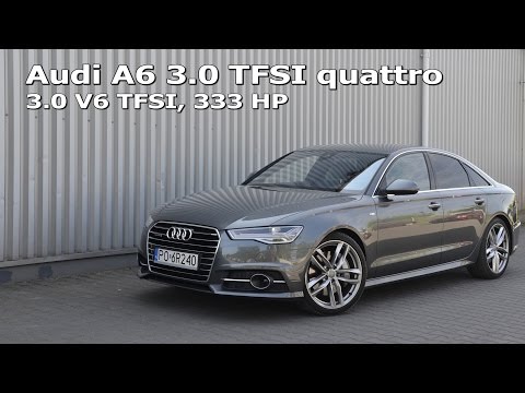Audi A6 3.0 TFSI quattro (333 HP): acceleration 0-100, 0-140, 0-200 km/h :: [1001cars]