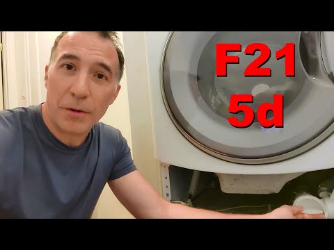 How to Fix Whirlpool Washer Errors F21 & 5d Easily in 10 Mins