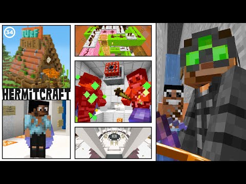 TRAPPED in the resistance HQ :: Hermitcraft #34