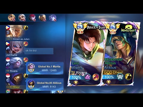 Try out a Ranked Duo with Global Top 1 Martis! Told to Martis Mid?