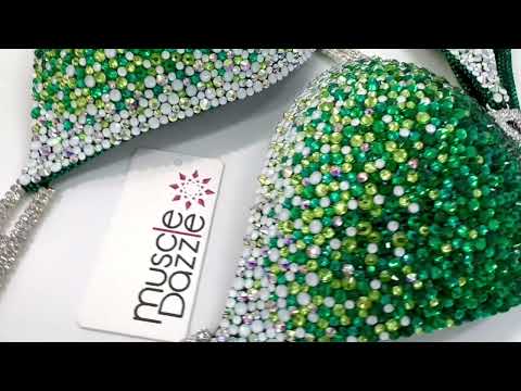 Emerald Green Competition Bikini Emerald Green ...
