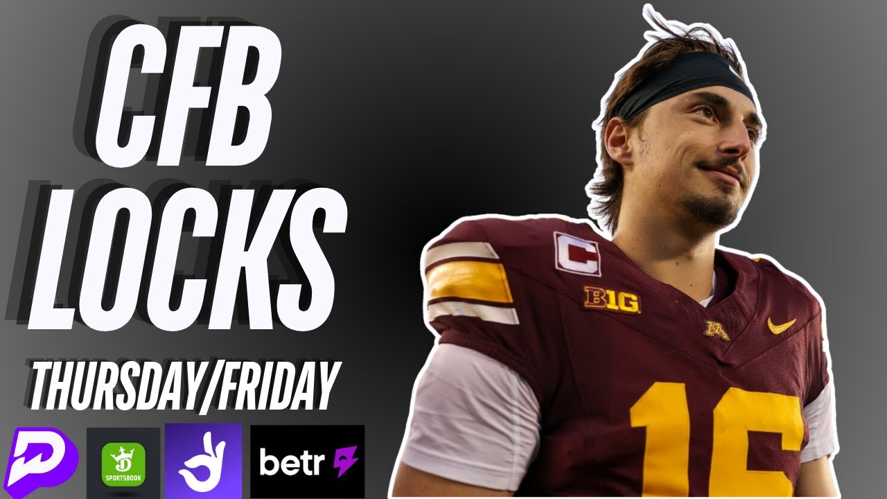 PRIZEPICKS - CFB THURSDAY/FRIDAY  -TOP PLAYER PROPS  + BONUS 180x PLAY - WE'VE GONE ☢️ 1/3/25