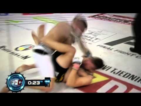 Vaso "Psychopath" Bakocevic knock's down Lemmy "The Dog" Krusic