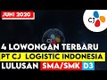 Lowongan Terbaru 14 Juni 2020 | CJ Logistic Indonesia Lowongan Terbaru 14 Juni 2020 | CJ Logistic Indonesia