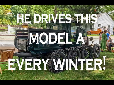 Thumbnail for Can You Believe He Drives This 1929 Model A Pickup In The Winter in the UP of Michigan? by Lincoln (automobile)