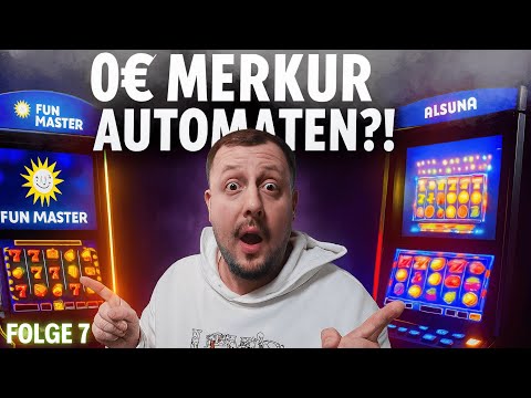 0€ MERKUR AUTOMATEN?! Fun Master & Alsuna im Test 🎰- 50 € zum Quad – Folge 7
