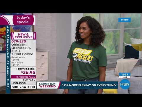 HSN | Football Fan Shop Season Kick Off 08.30.2019 - 04 AM