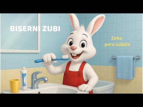 Biserni zubi - Zeko pere zubiće, pjesme za djecu
