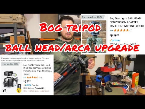 Bog Death Grip Arca/ Ball Head Upgrade