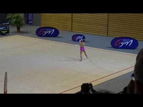 Elise Le Roy cerceau - Nat B 10-11 ans - France Chambéry 2017