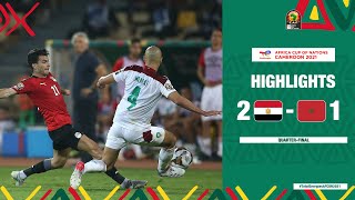 CAN Cameroun 2021 | Quarts de finale : Égypte 2-1 Maroc