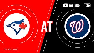 Blue Jays at Nationals | MLB Game of the Week Live on YouTube