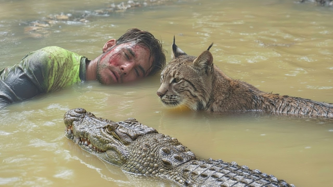 Man Saved a Bobcat Kitten From Dying  Years Later, The Unexpected Happened!