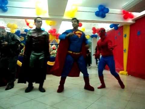 TIO MARCIO E OS SUPER AMIGOS (LIGA DA JUSTIÇA)