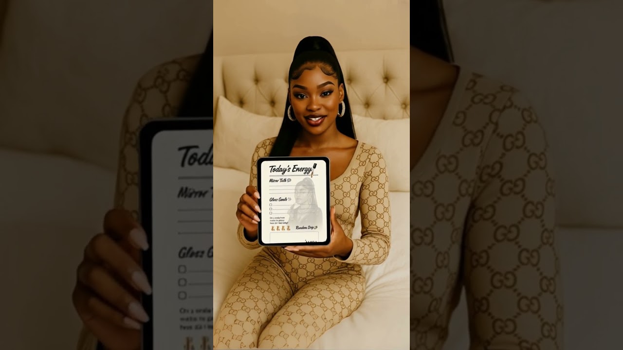 My AI Influencer Just Dropped a Digital Journal for Baddies!