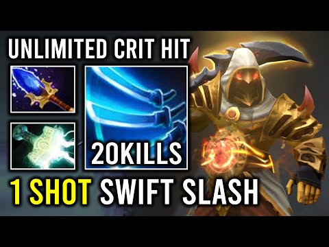 Unlimited Electro 1 Shot Slash Juggernaut Max Attack Speed Super Carry Dota 2