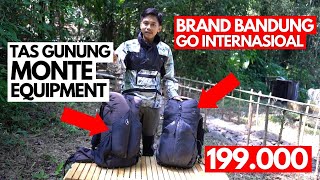 Download lagu REVIEW TAS GUNUNG MONTE EQUIPMENT | MONTE FASTZIP 37L & ALPHALITE 28L mp3