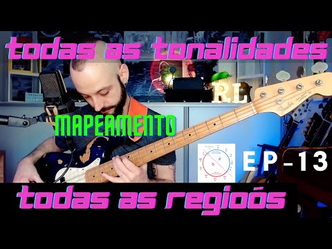TONALIDADES MAIORES - MINI MAPEAMENTO - CICLO DE QUINTAS E QUARTAS - ACIDENTES